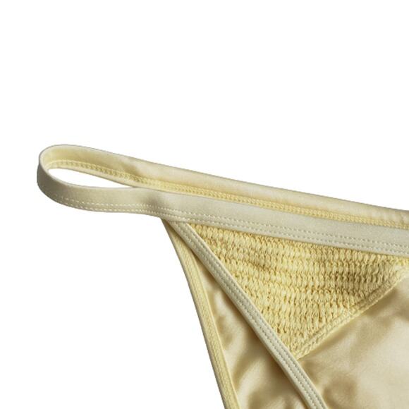 2 For $5 Sale NWOT PacSun LA Hearts Playa String Bikini Bottom Yellow Size Large - Picture 4 of 12